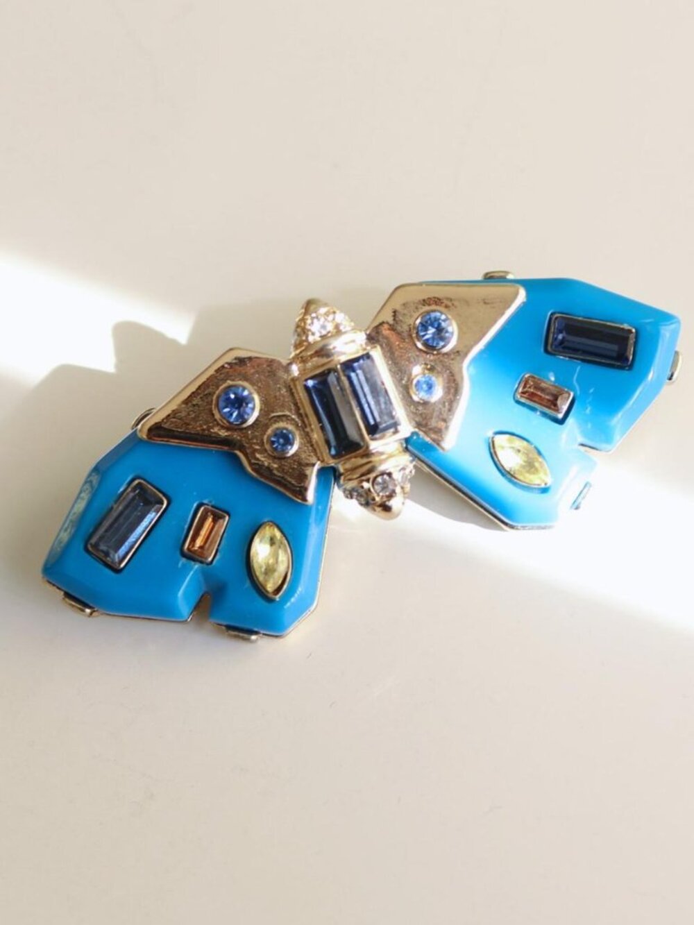 rare find cyborg moth brooch